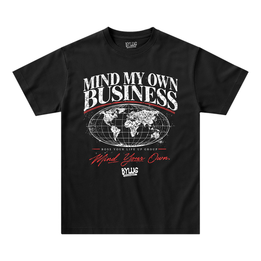 MIND MY OWN BUSINESS - BYLUG TEE